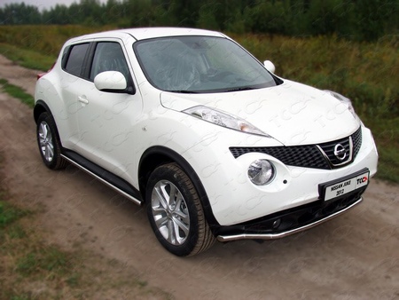 Защита передняя нижняя 42,4 мм Nissan Juke (2012-2019) NISJUKE4WDT12-01