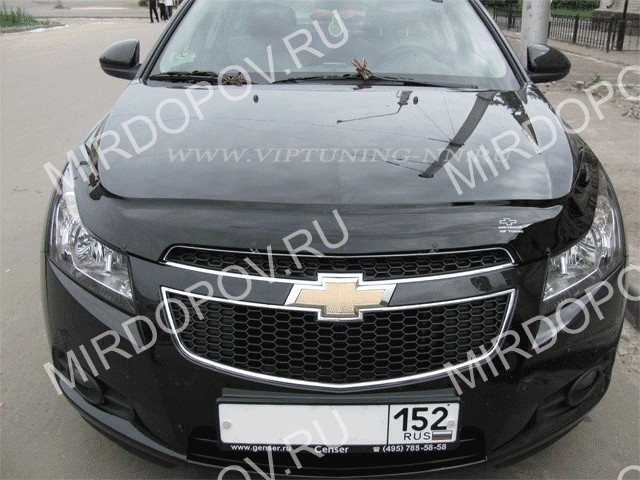 защита капота chevrolet cruze