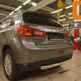 Защита заднего бампера - труба одинарная MITSUBISHI ASX (2010-2019)