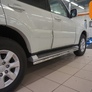 Защита штатных порогов Mitsubishi Pajero 4 (2011-2013)