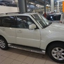 Защита штатных порогов Mitsubishi Pajero 4 (2011-2013)