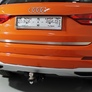 Накладка на заднюю дверь шлифованная для Audi Q3 (2019-2024)