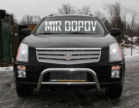 Защита передняя мини d 60 низкая Cadillac SRX (2007-2010) CDRX.56.0611