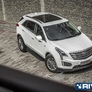 Пороги алюминиевые Premium-Black Cadillac XT5 (2016-2020)