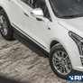 Пороги алюминиевые Premium-Black Cadillac XT5 (2016-2020)