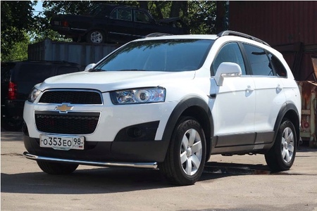 Защита переднего бампера труба d60,Chevrolet Captiva (2012-2019) CCAP.48.1510