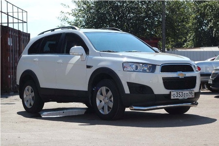 Защита переднего бампера труба d76 Premium,Chevrolet Captiva (2012-2019) CCAP.48.1515