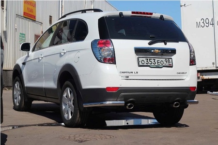 Защита задняя уголки d60,Chevrolet Captiva (2012-2019) CCAP.76.1517