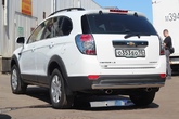 Защита задняя овальная 75х42,Chevrolet Captiva (2012-2019)