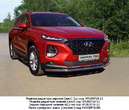 Защита передняя нижняя 60,3 мм Hyundai Santa Fe (2018-2020)