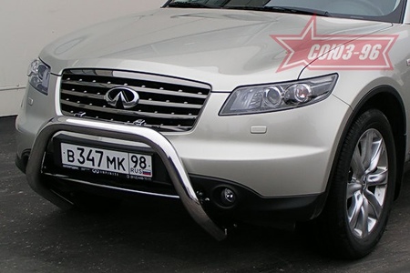 Защита передняя мини d76 Infiniti FX (2006-2009) INFX.56.0436