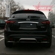 Защита заднего бампера d42 волна Infiniti FX (2009-2014)