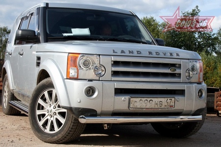 Защита переднего бампера d76 труба Land Rover Discovery III (2004-2009) LRDV.48.0246