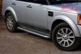 Пороги с листом d60 Land Rover Discovery III (2004-2009)