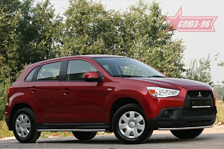 Защита переднего бампера d42 Mitsubishi ASX (2010-2012) MASX.48.1121