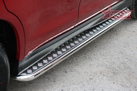 Пороги с листом d42 Mitsubishi ASX (2010-2012) MASX.82.1134