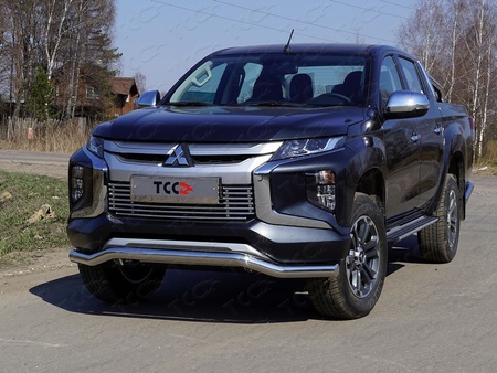 Защита передняя волна 76,1 мм Mitsubishi L200 (2019-2024) MITL20019-37