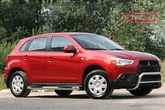 Защита передняя мини d60 низкая с перемычкой d42 Mitsubishi  ASX (2010-2012)