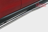 Пороги труба d60 изогнутые Mitsubishi ASX (2010-2012)