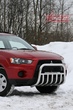 Защита передняя мини d60 с нижней защитой Mitsubishi Outlander XL (2010-2012)