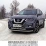 Решетка радиатора нижняя (2012 мм) Nissan X-Trail (2018-2023)