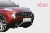 Защита передняя мини d60 низкая Nissan Juke (2010-2014)