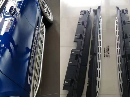 Пороги OEM Mercedes-benz GLE-class с подсветкой (2019-2025) CNT02-19GLE-005A