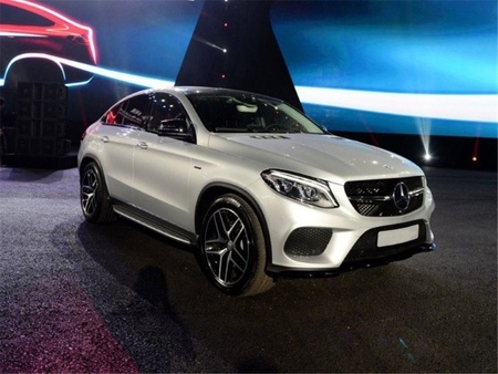 Пороги OEM Mercedes-benz GLE Coupe с подсветкой (2015-2020) CNT02-GLE-005А
