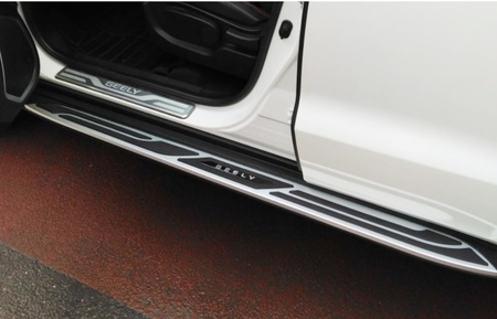 Пороги OEM style Geely Atlas (2018-2021) 00-00042330