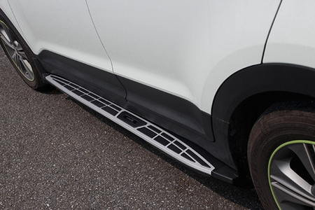 Пороги OEM style с надписью ix25 Hyndai Creta (2016-2021) CNT13-IX25-005