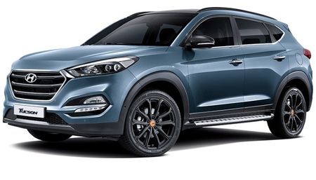 Пороги Sport style Hyndai Tucson (2015-2021) CNT13-15TC-005B