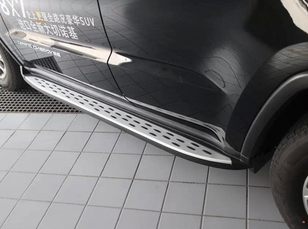 Пороги OEM с надписью Jeep Grand Cherokee (2010-2022) CNT36-14DJ-005D