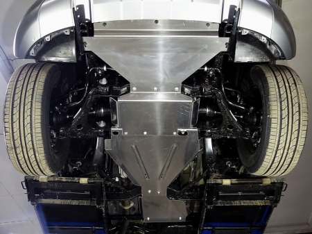 Комплект защит (алюминий) ТСС для Kia Mohave (2020-2026) ZKTCC00466K