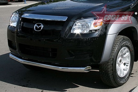 Защита переднего бампера d76 труба Mazda BT-50 (2006-2015) MABT.48.0465