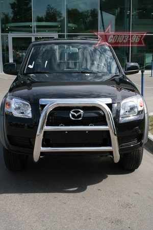 Защита передняя мини d76 высокая Mazda BT-50 (2006-2015) MABT.55.0463