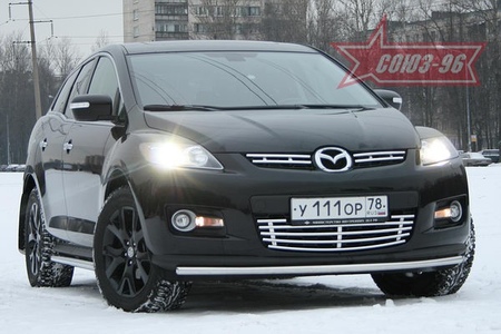 Защита переднего бампера d42 Mazda CX-7 (2006-2009) MACX.48.0546