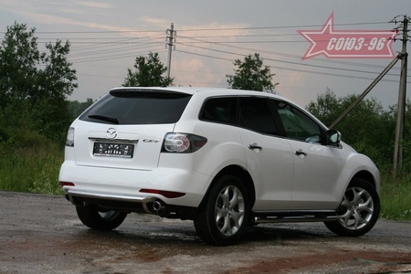 Защита задняя d60 длинная Mazda CX-7 (2009-2013) MACX.75.1112