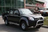 Защита передняя мини d76 низкая Mazda BT-50 (2006-2015)