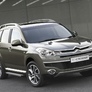 Пороги алюминиевые Silver new Citroen C-Crosser (2007-2013)