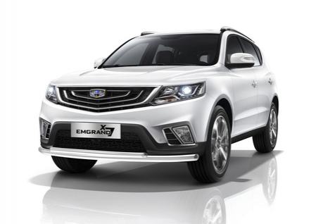 Защита переднего бампера d57+d42 Geely Emgrand X7 (2019-2023) R.1905.001