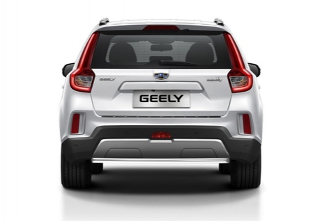 Защита заднего бампера d57 Geely Emgrand X7 (2019-2023) R.1905.003