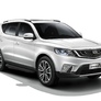 Пороги алюминиевые Premium-Black Geely Emgrand X7 (2019-2023)