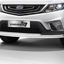 Защита переднего бампера d57+d42 Geely Emgrand X7 (2019-2023)