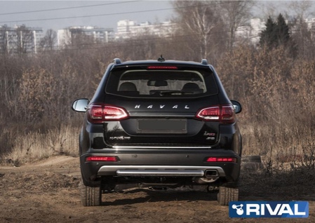 Защита заднего бампера d57 Haval H6 (2014-2020) R.9402.007