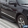 Пороги алюминиевые Premium Black Haval H6 (2014-2020)