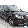 Пороги алюминиевые Premium Haval H6 (2014-2020)