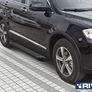 Пороги алюминиевые Black Haval H6 (2014-2020)