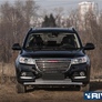 Защита переднего бампера d57+d42 Haval H6 (2014-2020)