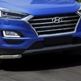 Защита переднего бампера уголки d42 Hyundai Tucson (2015-2021)