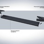 Пороги алюминиевые Black для Chery Tiggo 7 Pro (2020-2023)